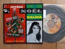 DALIDA Merry Christmas FRENCH EP BARCLAY 70348 + TONGUE EX+