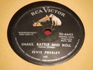 Elvis Presley 78 RPM RCA Victor 20-6642 Shake Rattle and Roll Lawdy Miss Clawdy