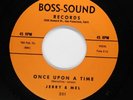 JERRY & MEL Doo Wop 45rpm Cannibal Stew b/w Once Upon A Time HEAR