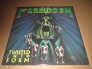 FORBIDDEN  TWISTED INTO FORM  VERY HARD TO FIND FIRST PRESS LP VINYL EXODUS 1990