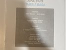 Tabula Rasa by Part, Arvo (Record, 2024)
