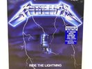 METALLICA Ride The Lightning 40th Anniversary BLUE SPLATTER Color Vinyl LP - NEW