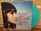 NORAH JONES SIGNED VISIONS BARNES & NOBLE EXCLUSIVE TEAL COLORED VINYL LP +PIC