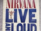 Nirvana Live And Loud Double Coloured Vinyl With VIP Pass Vinyl MINT