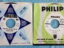 Two 1968 PROMO Singles - Plastic Penny & Ad Libs - Philips 40461 Rock 7