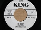 Little Willie John - I'm Shakin' - KING 5342 M- White Label Promo SOUL