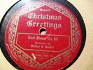Spoken Word 1923 Signed GENNETT CHRISTMAS GREETINGS Wilbur Nesbit Volland Wish