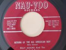 Billy Adams And The Rock-A-Teens RETURN OF THE ALL AMERICAN BOY (ROCK 45) #805