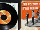*HEAR* VG+ The Rolling Stones “It's All Over Now” PROMO London 45 Picture Sleeve