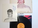 DAVID BOWIE-ALADDIN SANE 1ST UK PRESS EX VINYL LP 3T 3T FANCLUB LEAFLET 1973