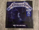 Metallica Ride The Lightning BLUE SPLATTER 40th Anniversary LP IN HAND NOW