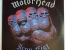 Motörhead ‎– Iron Fist. LP. US. 1982.