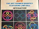Art Farmer Quartet w/Jim Hall - Interaction LP Atlantic 1963 Jazz Vinyl VG+