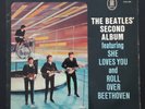 The Beatles Second Album 1964 ZTOX 5558 Odeon Export Pressing Super Rare