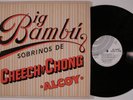 CHEECH & CHONG Big Bambu ODE LP VG+ die-cut unipak with rolling paper l