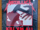 METALLICA Kill 'Em All 1983 LP 1st Press Megaforce BEAUTIFUL EX/EX IN SHRINK