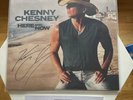 SIGNED Kenny Chesney  Here and Now Album Vinyl Record Autographed Cover w/ COA