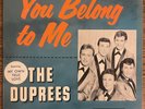 The Duprees “You Belong to Me” Coed LPC 905 Original LP VG  mono VG cover 1962
