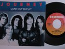 Rock 45 JOURNEY Don't Stop Believin' COLUMBIA VG+ picture sleeve HEAR d