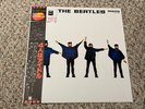 The Beatles - Help - 1982 Japanese MONO Red Vinyl - Obi