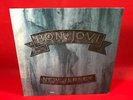 BON JOVI New Jersey 1988 UK vinyl LP + INNER Bad Medicine and Born To Be My Baby