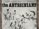 The Abyssinians - Forward On To Zion - SIGNED lp Vinyl OG Rare Reggae 1977 VG+