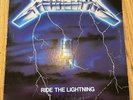 Metallica; Ride the Lightning; Elektra; OG, Black/Red lbl; Nice copy; Metal