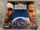 rare shrink  jay z r kelly unfinished business vinyl records LP , Mint Vinyl