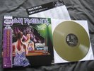 iron maiden - 1LP - JAPAN - GOLD VINYL - OBI + JAPANESE INSERT - NEW