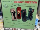 Johnny Preston ‎Come Rock With Me LP Record Album PLAY TESTED