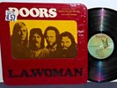 DOORS 1971 ORIGINAL ROCK LP L.A WOMAN WINDOW COVER NEAR MINT SHRINK + MORE