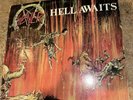 Slayer Hell Awaits LP 1985 Combat Metal Blade Lyrics Original Vinyl OG MX 8020