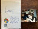 A FLOCK OF SEAGULLS Autographs 1983 and Photo