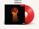 Selena Gomez Signed I said I Love You First Candy Cane Red Vinyl LP Presale auto