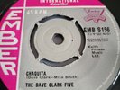 THE DAVE CLARKE FIVE CHAQUITA / IN YOUR HEART EMBER EMB S156  LABEL VARIATION