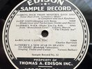 RARE: Edison Diamond Disc Sample Record Nr 12, 12 inch record