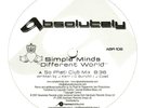 Simple Minds Different World Vinyl Single 12inch Absolutely Records