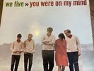 WE FIVE - YOU WERE ON MY MIND Vinyl LP 1st UK PYE NPL28067  1965 VG+/VG