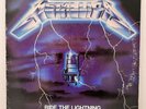 Metallica Ride The Lightning LP Vinyl Record 1984 Electra Records 60396-1