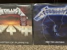 Metallica Vinyl LP Lot. Master Of Puppets And Ride The Lightning Remaster 180gra