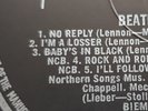 The Beatles LOSSER Misprint STUNNING CONDITION The Beatles For Sale Stereo