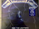 Metallica Ride The Lightning 40th Anniversary Limited Blue Splatter Vinyl LP NEW