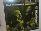 Ella Fitzgerald Billie Holiday At Newport Vinyl LP Verve 1st Press 1957 NICE