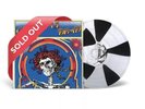 WHITE PROPELLER BLACK COLOR THE GRATEFUL DEAD SKULL AND & ROSES 50TH ANNIVERSARY