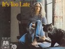 Carole King Its Too Late Vinyl Single 7inch A&M Records