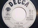 THE ZOMBIES - I LOVE YOU / WHENEVER YOU'RE READY Promo JUKE BOX Decca Italy