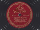SERGEI RACHMANINOFF Eleven Piano Pieces Box Set RCA VICTOR M 722 EX 78 10