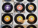 Hank Thompson 45 Rpm Vinyl Record Lot, 12 Pc Lot, Great Old Country Western