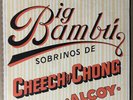 Cheech and Chong Big Bambu - 1972 Vinyl LP w/ Rolling Paper, VG+ Nice