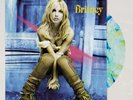 Britney Spears - Britney Clear With Blue & Yellow Splatter Colored Vinyl LP RARE